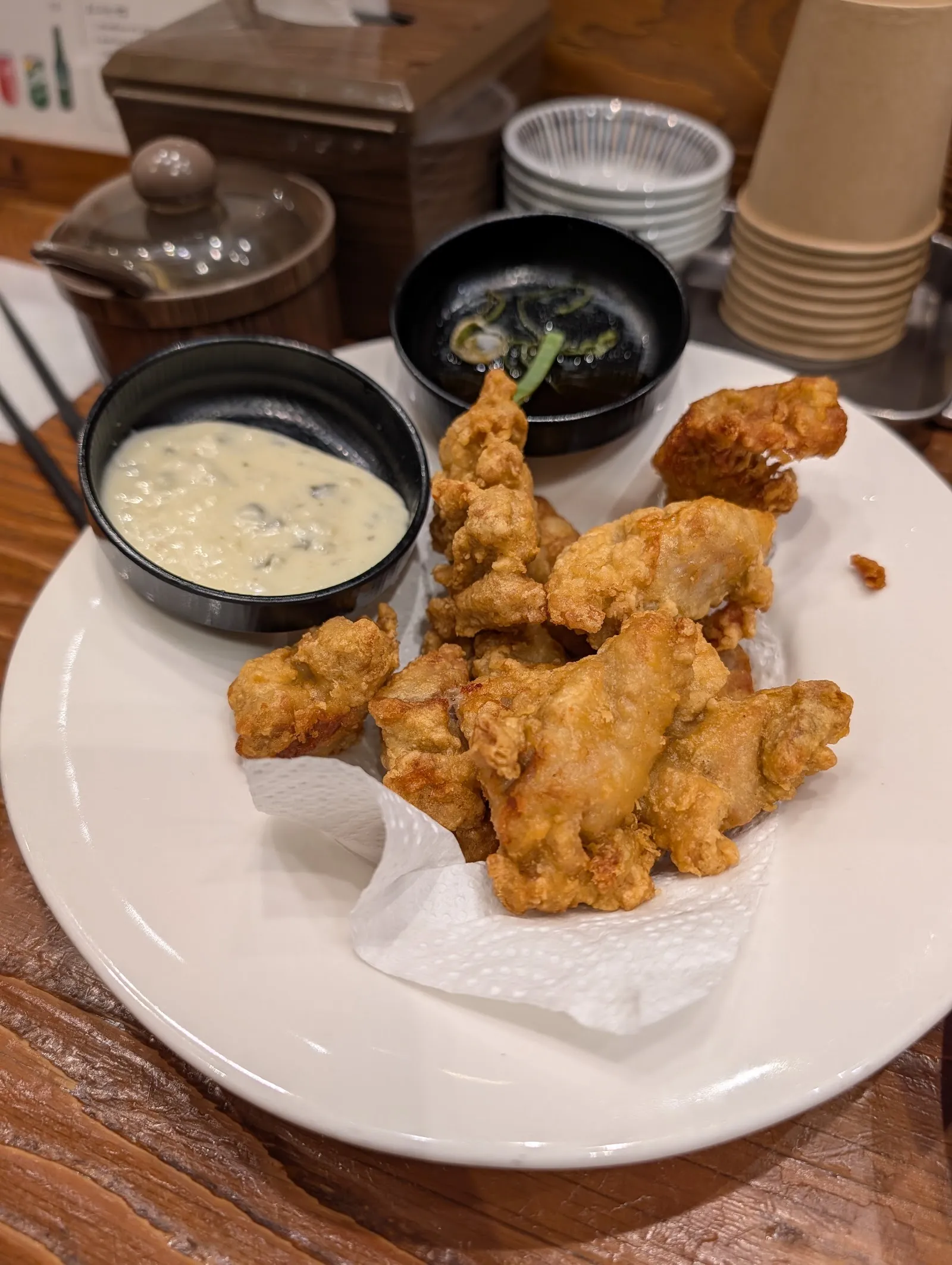 La comida del centro comercial antes de subir a Gamcheon